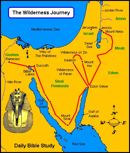 Isaiah's Vision map of journeys web lg